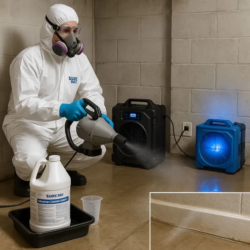 Sanitization and Odor Removal process in Dawson County, TX