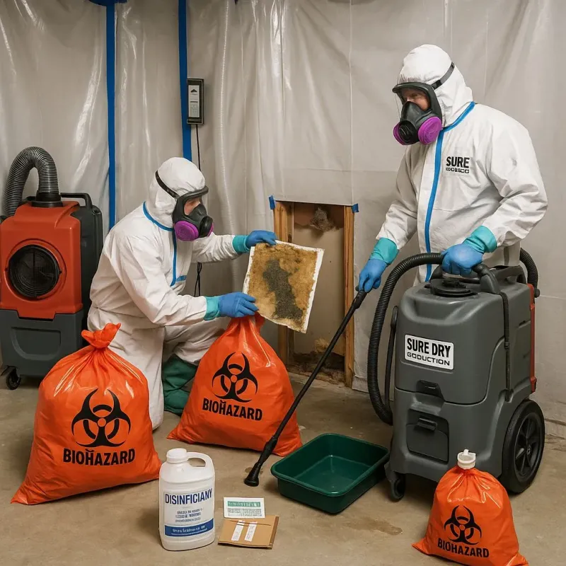 Contaminated Water Handling Protocols process in Dawson County, TX