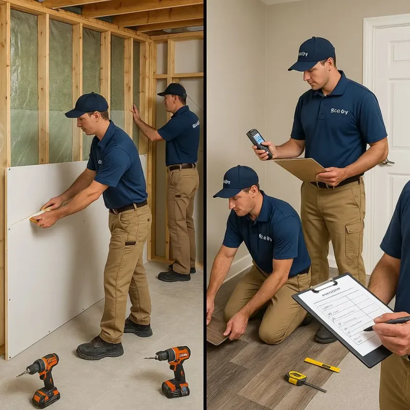 Repairs and Reconstruction process in Dawson County, TX